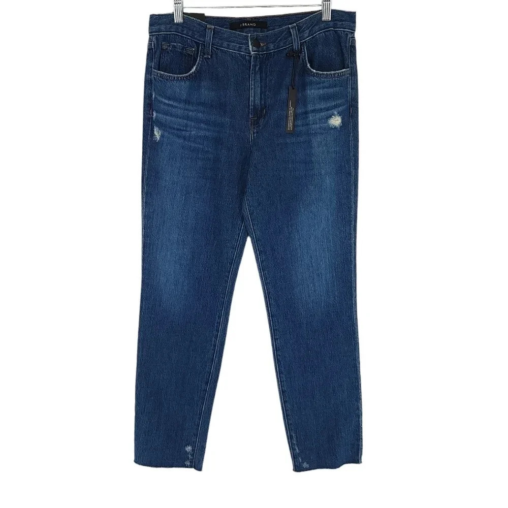 J Brand Johnny Mid-Rise Boy Fit Jeans - Picture 2 of 9
